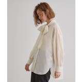 2WAYシアーボウタイブラウス | grove | 詳細画像2