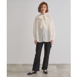 2WAYシアーボウタイブラウス | grove | 詳細画像5