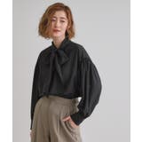 2WAYシアーボウタイブラウス | grove | 詳細画像9