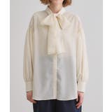 2WAYシアーボウタイブラウス | grove | 詳細画像15