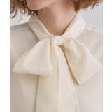 2WAYシアーボウタイブラウス | grove | 詳細画像18