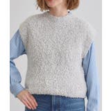 ラメリリーニットベスト | grove | 詳細画像10