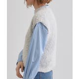 ラメリリーニットベスト | grove | 詳細画像11