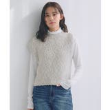 オフホワイト(003) | ラメリリーニットベスト | grove