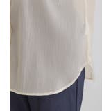 【大人の抜け感スタイル】ストライプアソートシアーオーバーシャツ | grove | 詳細画像26 