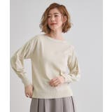 袖タックラメニットプルオーバー | grove | 詳細画像2