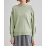 袖タックラメニットプルオーバー | grove | 詳細画像13