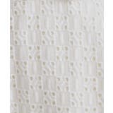 【レースの透け感が軽やか】エンブロイダリーレースワイドパンツ | grove | 詳細画像5