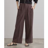 【レースの透け感が軽やか】エンブロイダリーレースワイドパンツ | grove | 詳細画像10