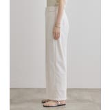 【レースの透け感が軽やか】エンブロイダリーレースワイドパンツ | grove | 詳細画像16