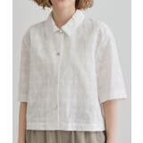 刺繍レースショートジャケット | grove | 詳細画像10 