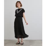 夏の華やぎティアードニットシアースカート | grove | 詳細画像3 