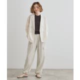 【洒落感際立つ羽織アイテム】シアーテーラードジャケット | grove | 詳細画像3 