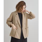 【洒落感際立つ羽織アイテム】シアーテーラードジャケット | grove | 詳細画像10 