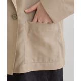 【洒落感際立つ羽織アイテム】シアーテーラードジャケット | grove | 詳細画像19 