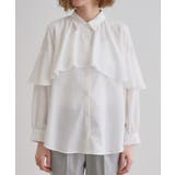 ケープフリルシャツブラウス | grove | 詳細画像14