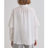 ケープフリルシャツブラウス | grove | 詳細画像16