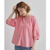 【夏に嬉しい機能付き】ランタンスリーブシャツブラウス | grove | 詳細画像6