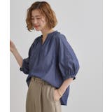 【夏に嬉しい機能付き】ランタンスリーブシャツブラウス | grove | 詳細画像11