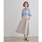 【夏に嬉しい機能付き】ランタンスリーブシャツブラウス | grove | 詳細画像17