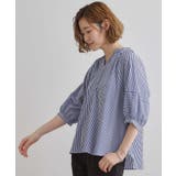 【夏に嬉しい機能付き】ランタンスリーブシャツブラウス | grove | 詳細画像20