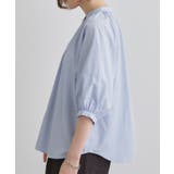 【夏に嬉しい機能付き】ランタンスリーブシャツブラウス | grove | 詳細画像24
