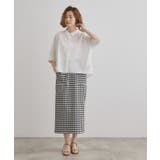 【夏に嬉しい機能付き】ドルマンクロップドシャツ | grove | 詳細画像3 