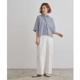 【夏に嬉しい機能付き】ドルマンクロップドシャツ | grove | 詳細画像22 