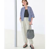 【夏に嬉しい機能付き】ドルマンクロップドシャツ | grove | 詳細画像23 