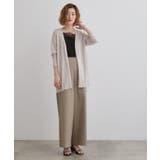 【接触冷感/UVカットetc】夏に嬉しい機能付き!ベーシックロングカーディガン | grove | 詳細画像20