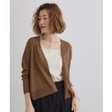 【接触冷感 UVカットetc】夏に嬉しい機能付き！ベーシックショートカーディガン | grove | 詳細画像14 