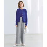 【雑誌掲載】シアー素材使いアンサンブルニット | grove | 詳細画像19 