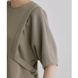 ポンチジャージマキシワンピ | grove | 詳細画像18 