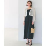 ブラック(019) | 【雑誌掲載】シルエットが映える洗練ジャンパードレス | grove