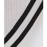 繊細な透かし編みが上品な大人のチルデンニット | grove | 詳細画像6 