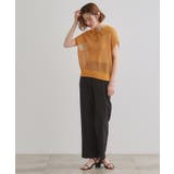 取り入れるだけで旬顔 メッシュ編みポロニット | grove | 詳細画像12