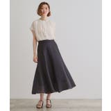 フロントラッフルフリルブラウス | grove | 詳細画像3 