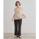 フロントラッフルフリルブラウス | grove | 詳細画像11 