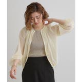 【洗える】シアーナイロンギャザーブルゾン | grove | 詳細画像10 