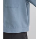 麻調ノーカラーシアーブルゾン | grove | 詳細画像19 