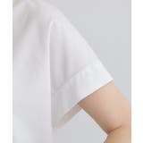 キレイに見えて嬉しい 裾プリーツシャツ | grove | 詳細画像18 