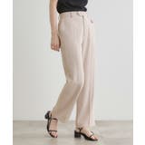 ひんやり、すらり。夏の美シルエット ドレープストレートパンツ | grove | 詳細画像9 