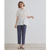 大人の抜け感シアースラブシャーリングブラウス | grove | 詳細画像3 