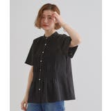 大人の抜け感シアースラブシャーリングブラウス | grove | 詳細画像5 