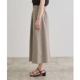 エレガントに着こなすラップ風タックスカート | grove | 詳細画像14