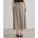 エレガントに着こなすラップ風タックスカート | grove | 詳細画像15