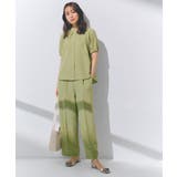 【洗える・シワになりにくい】麻調スリーブドロストブラウス | grove | 詳細画像19 