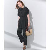 【洗える・シワになりにくい】麻調スリーブドロストブラウス | grove | 詳細画像14 