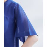 シアーな軽やかさフロントシアーフレアニット | grove | 詳細画像18 