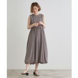 【晴れの日も雨の日も】撥水バルーンワンピース | grove | 詳細画像3 